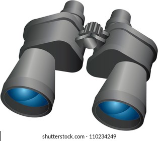 Similar Images, Stock Photos & Vectors of Binoculars,Vector design