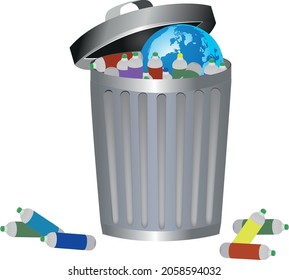 bins bins for separate waste collection