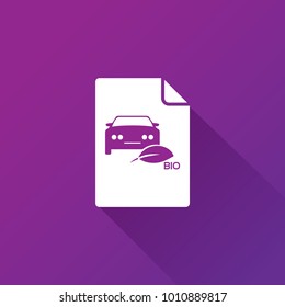 bio car icon