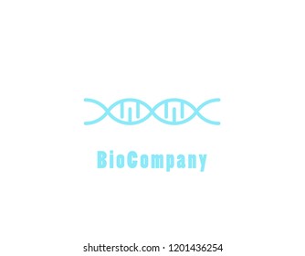  Bio company Adn Logo Concept