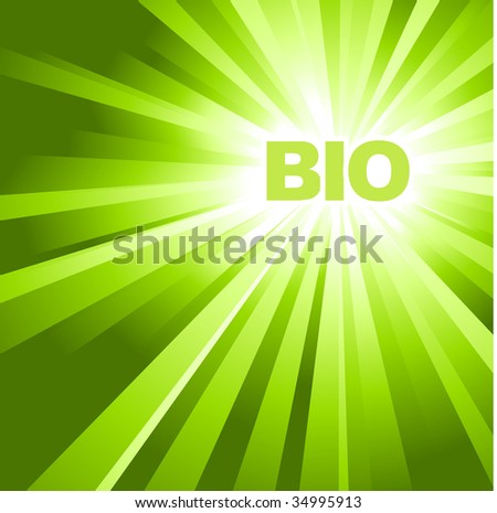 BIO / ECO adverisement - poster or background