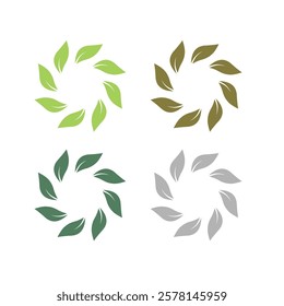 BIO ECO NATURAL PRODUCT SIGN SYMBOL LOGO VECTOR