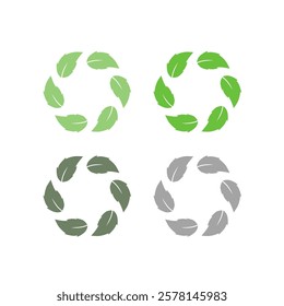 BIO ECO NATURAL PRODUCT SIGN SYMBOL LOGO VECTOR