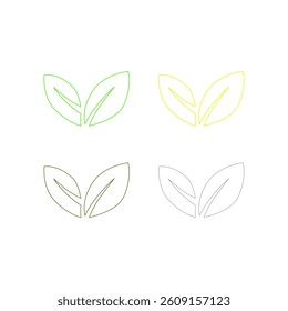 Bio Eco Natural Product Sign Symbol
