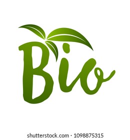 Bio Ecology icon label.