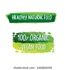 Bio, Ecology, Organic logos and icons, labels, tags. Hand drawn bio healthy food badges, set healthy food signs, organic and elements set. for restaurants,farm market and organic products packaging