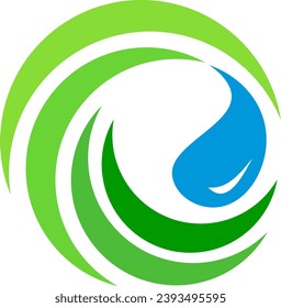 bio ecology technology design logo