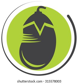 bio eggplant icon