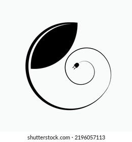Bio Electrics Icon. Energy Alternative Symbol - Vector.