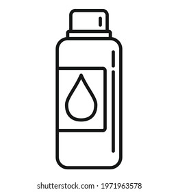 Bio fertilizer icon. Outline Bio fertilizer vector icon for web design isolated on white background