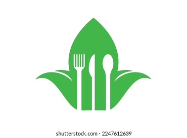 Bio food logo design, Vector design template
