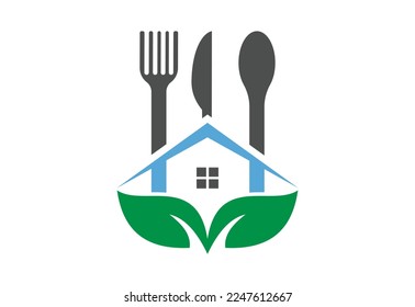 Diseño de logotipo de alimentos para bio, plantilla de diseño de vectores
