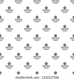 Bio food pattern vector seamless repeat for any web design