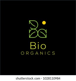 Bio Food Vector Logo. Organic Logo. Natural Product Emblem. 