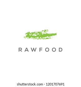 Bio food vector logo. Organic food vector design