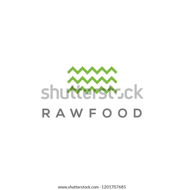 Bio Food Vector Logo Organic Food Stock Vector Royalty Free