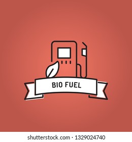 BIO FUEL LINE ICON SET