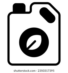 Bio fuel Production Icon can be used for web, app, infographic, etc