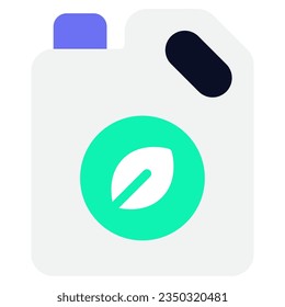 Bio fuel Production Icon can be used for web, app, infographic, etc