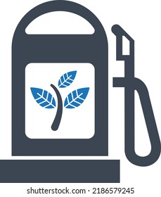 Bio Fuel Pump Station Icon