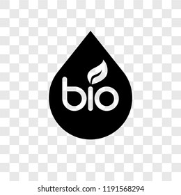 Bio Fuel Vector Icon Isolated On Transparent Background, Bio Fuel Transparency Logo Concept