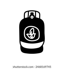 Bio Gas isolated icon. vector illustration