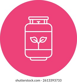 Bio Gas vector icon. Can be used for printing, mobile and web applications.