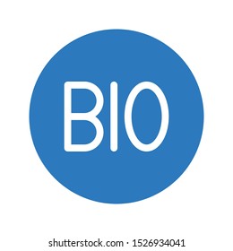 bio glyph colour vector icon