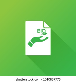 bio hand icon