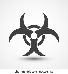Bio Hazard Icon. Biohazard Symbol