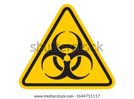 Bio hazard icon. Biohazard icon. Biohazard symbol. vector
