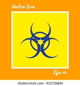 Bio Hazard Icon. Eps-10.