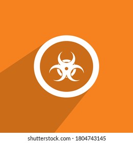 bio hazard icon,dangerous icon, science icon vector