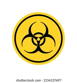 Bio Hazard Vector Sign Icon