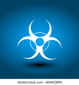 Bio hazard web icon
