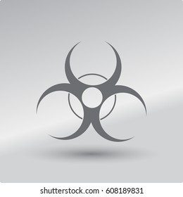 Bio hazard web icon