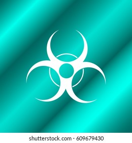 Bio hazard web icon