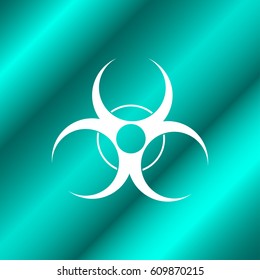 Bio hazard web icon