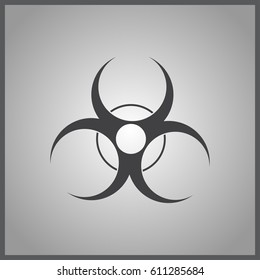 Bio hazard web icon