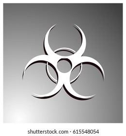 Bio hazard web icon
