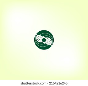 Bio herbal healthcare abstract business eco logo.