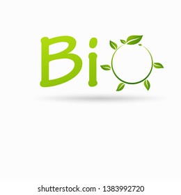Bio icon. concept illustration for design.