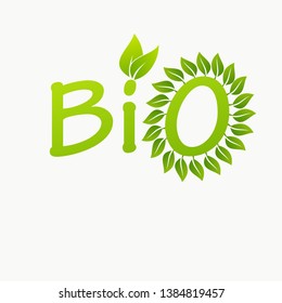Bio icon. concept illustration for design.