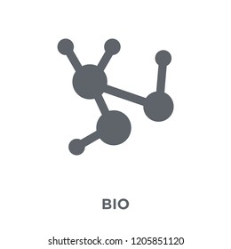 Bio icon. Bio design concept from Ecology collection. Simple element vector illustration on white background.