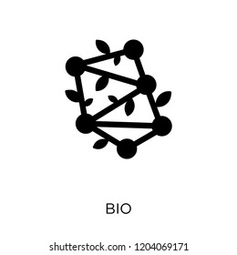 Bio icon. Bio symbol design from Ecology collection. Simple element vector illustration on white background.