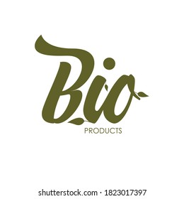 Icono de Bio - Ilustración de material vector