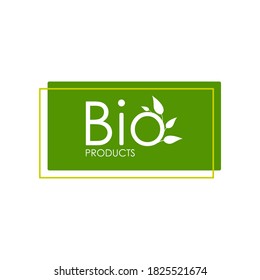 Bio icon - Vector Stock Illustration