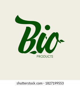Bio icon - Vector Stock Illustration