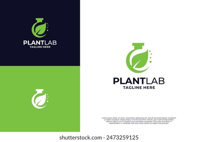 Diseño de logotipo de laboratorio Bio