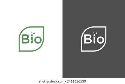 Bio Lab Logo Design Template
